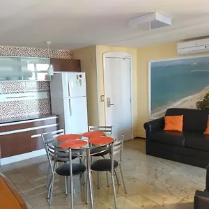 Apartamento Flat Mar Brasil Tropical - De 2 Quartos Com E Vista Do Mar, Fortaleza (Ceara)